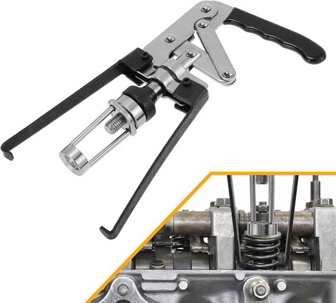 أداة ضاغط الزنبرك العلوي صمام ضاغط الزنبرك لختم ساق الصمام وتركيب زنبرك الصمام وإزالته لتركيب السيارة وإزالتها in Kuwait