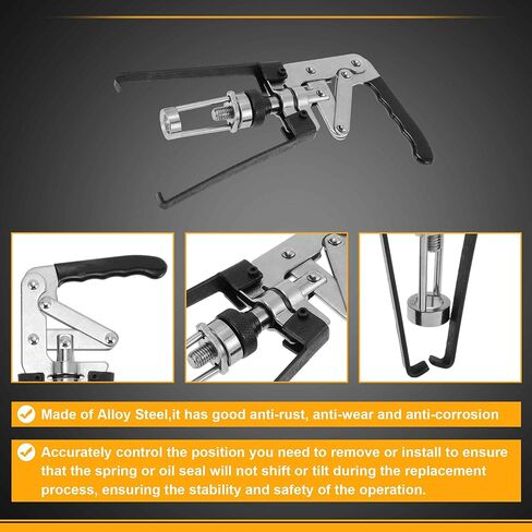 أداة ضاغط الزنبرك العلوي صمام ضاغط الزنبرك لختم ساق الصمام وتركيب زنبرك الصمام وإزالته لتركيب السيارة وإزالتها in Kuwait