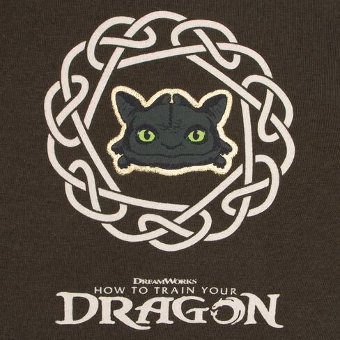 قميص التنين الخاص بك، قميص للأولاد بلا أسنان، قميص قطني طويل الأكمام للأطفال، تي شيرت التنين in Kuwait