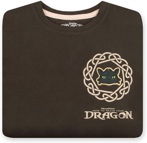 قميص التنين الخاص بك، قميص للأولاد بلا أسنان، قميص قطني طويل الأكمام للأطفال، تي شيرت التنين in Kuwait