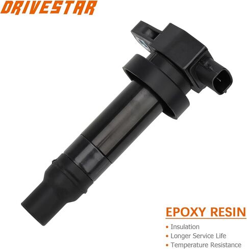 حزمة ملف الإشعال 4 قطع من DRIVESTAR متوافقة مع Hyundai Elantra GT 2018 2019، Accent 2012-2015، Kia Soul 2010-2013 1.6L استبدال # UF636 273012B000 in Saudi Arabia
