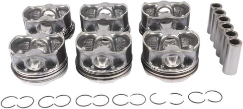 مجموعة حلقات المكبس 6x STD 11258619196 Φ84mm متوافقة مع N55B30A F10 F20 F30 F80 M135i M235i X3 X5 X6 3.0L L6 in Kuwait