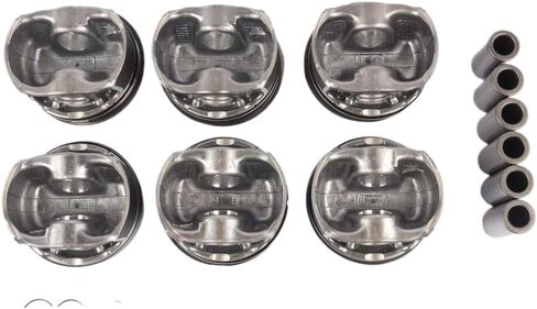 مجموعة حلقات المكبس 6x STD 11258619196 Φ84mm متوافقة مع N55B30A F10 F20 F30 F80 M135i M235i X3 X5 X6 3.0L L6 in Kuwait