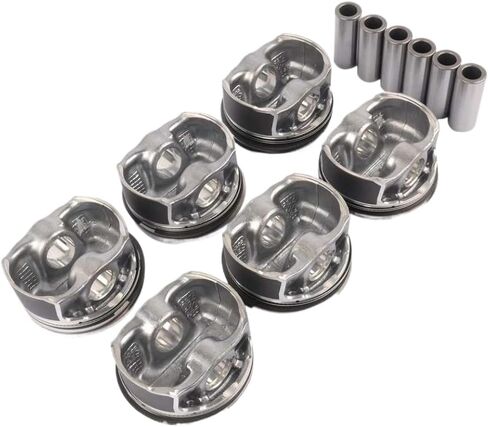 مجموعة حلقات المكبس 6x STD 11258619196 Φ84mm متوافقة مع N55B30A F10 F20 F30 F80 M135i M235i X3 X5 X6 3.0L L6 in Kuwait