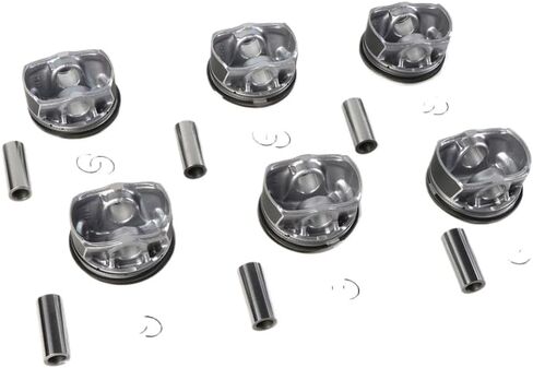 6-Piece Piston Rings Kit STD 84mm Compatible with N55B30 N55B30A Engines for F21 F30 F10 X3 X4 X5 X6 Models 2010-2017 in Kuwait