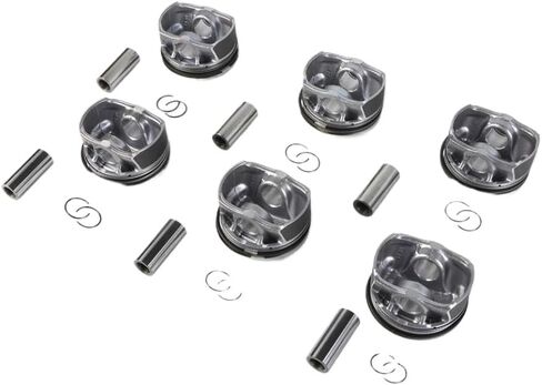 6-Piece Piston Rings Kit STD 84mm Compatible with N55B30 N55B30A Engines for F21 F30 F10 X3 X4 X5 X6 Models 2010-2017 in Kuwait
