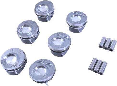 Engine Piston Rings Kit 6 Set 03H107065N 03H107065F Compatible With 2008-2017 Q7 VR6 3.6L in Kuwait