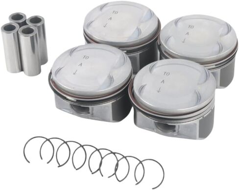 4 Set Engine Piston Rings Kit 23410-2C400 Compatible With Mistra Sonata 2009-2014 Carens KX3 Soul G4KF 2.0T in Kuwait