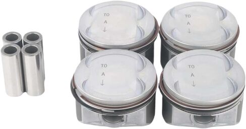 4 Set Engine Piston Rings Kit 23410-2C400 Compatible With Mistra Sonata 2009-2014 Carens KX3 Soul G4KF 2.0T in Kuwait