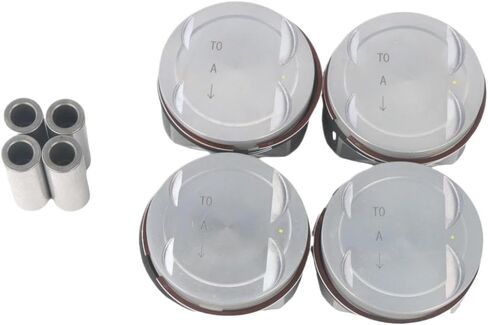 4 Set Engine Piston Rings Kit 23410-2C400 Compatible With Mistra Sonata 2009-2014 Carens KX3 Soul G4KF 2.0T in Kuwait