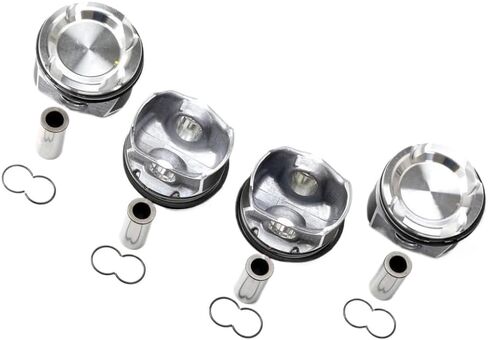 4 Set Piston Rings A2820300700 A2820301500 A2829940041 2820300700 2820301500 2829940041 72.20mm Compatible With A200 M282.914 in Kuwait