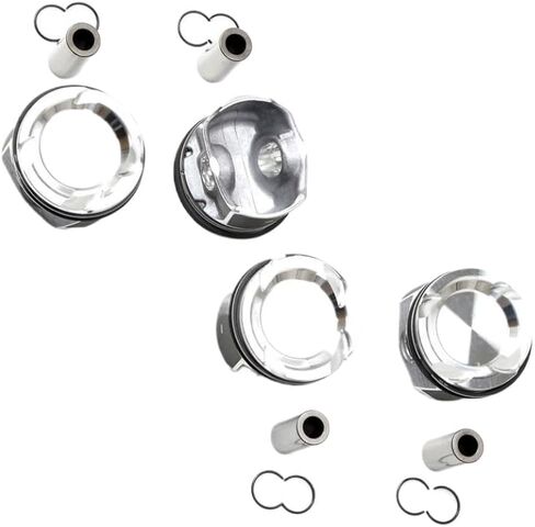 4 Set Piston Rings A2820300700 A2820301500 A2829940041 2820300700 2820301500 2829940041 72.20mm Compatible With A200 M282.914 in Kuwait