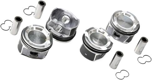 4 Set Piston Rings A2820300700 A2820301500 A2829940041 2820300700 2820301500 2829940041 72.20mm Compatible With A200 M282.914 in Kuwait