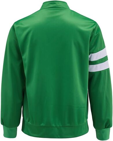 Ben Cosplay Costume Green Jacket Men Zipper Coat Halloween Outwear in Saudi Arabia
