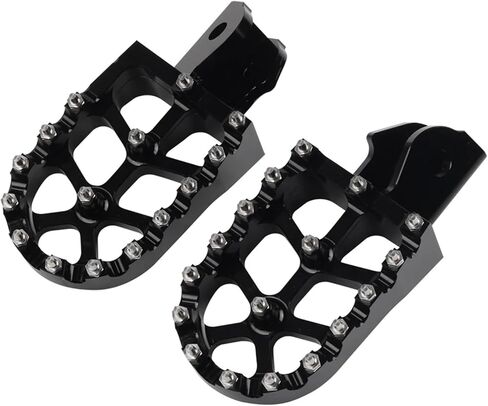 For HONDA for CRF110F for CRF110 F 110F for CRF 110 F 80 CRF80 for HAWK 250 for Surron Accessories Footrest Footpegs Foot Pegs Rests Pedal(Silver) in Saudi Arabia