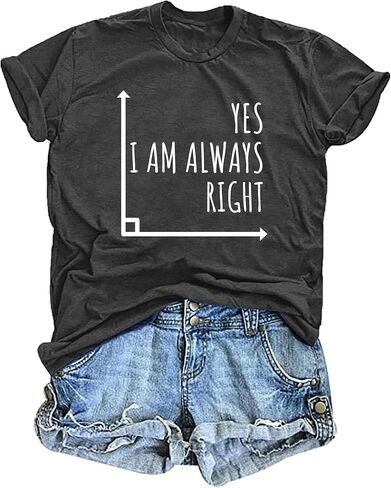 Pi Day Shirt Women Math Teacher Shirts: 3.14 Happy Pi Day Graphic T-Shirt Teacher Gifts Come to Math Side Casual Tops in Saudi Arabia