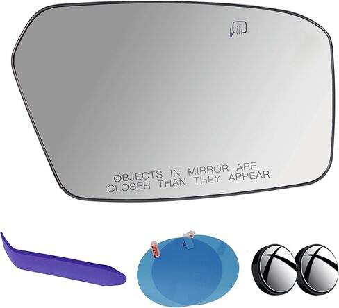 EAP Passenger Side Mirror Glass Compatible with Ford Fusion 2006-2010, Lincoln MKZ 2007-2010, Mercury Milan 2006-2010, Heated, 6E5Z17K707A, 9E5Z17K707A, 6E5Z17K707C in Saudi Arabia