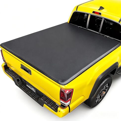 Soft Quad-Fold Truck Bed Tonneau Cover for 2017-2024 Ford F250 F350 SuperDuty 6.8FT (81.9") Bed in Kuwait
