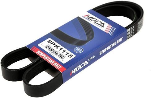 6PK1115 EPDM Serpentine Belt fit 1994-1997 for Honda Accord 2.2L, 2009-2012 for Audi A3 2.0L, TT Quattro 2.0L, 2009-2012 for Volkswagen GTI 2.0L, Jetta 2.0L, Tiguan 2.0L in Saudi Arabia