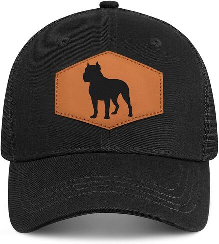 قبعة بيسبول كين كورسو لمحبي الكلاب، قبعات بيسبول قابلة للتعديل للرجال والنساء باللون الأسود in Kuwait