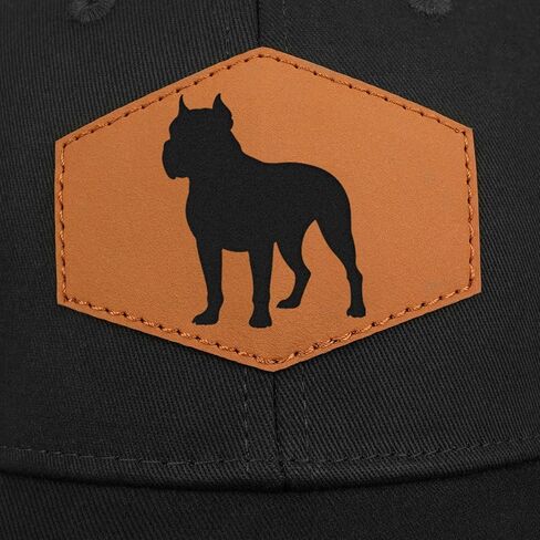 قبعة بيسبول كين كورسو لمحبي الكلاب، قبعات بيسبول قابلة للتعديل للرجال والنساء باللون الأسود in Kuwait