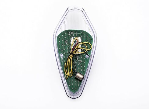 2nd Generation Motorcycle LED Tail Light with Turn Signals Compatible with 03-09 VTX1300R,VTX1300S,VTX1300T,02-08 VTX1800R,VTX1800S,VTX1800T White in Kuwait