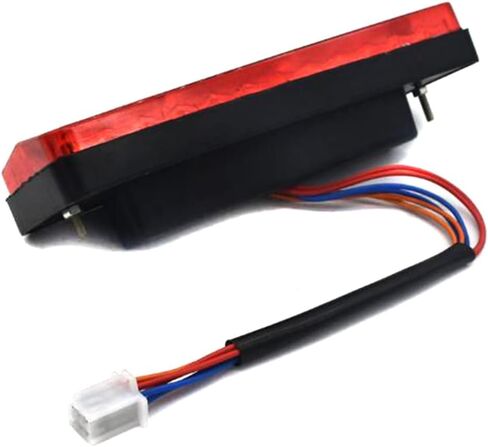 2 قطعة LED الخلفية الذيل ضوء 12 فولت تيار مستمر الفرامل بدوره إشارة عكس مصباح للدراجة ثلاثية العجلات الكهربائية in Kuwait