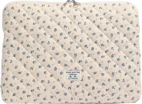 حافظة كمبيوتر محمول منتفخة بفيونكة لطيفة مقاس 13-15 بوصة حافظة حماية مبطنة لطيفة للكمبيوتر المحمول مزودة بفيونكة لأجهزة MacBook in Kuwait