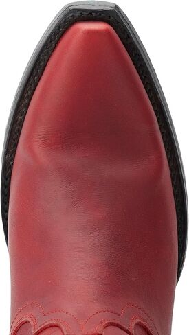 Lane Womens Emma Jane Snip Toe Bootie Casual Boots Ankle Low Heel 1-2" - Red in Saudi Arabia