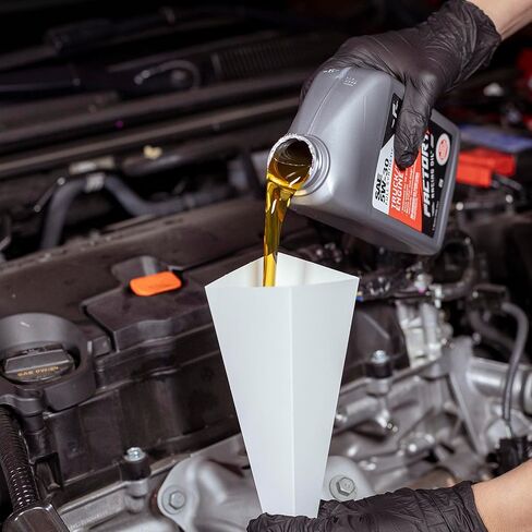 Oil Change Kit compatible with Kawasaki EX300 EX400 Z300 KLE300 Z400 – Includes 3 Quarts of 10W-40 Full Synthetic Oil, 1 Filter, 1 Crush Washer, 1 Funnel, 1 Oil Change Sticker in Kuwait