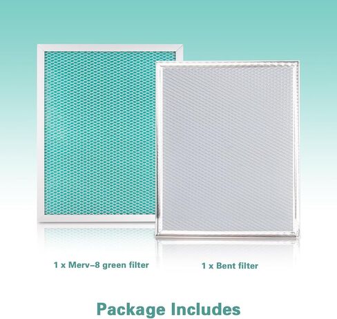 2Pcs SV66133 MERV-8 Filter Kit for Broan Nutone AI Series Ventilators B130H65RT, B110H65RT, B160H65RT, HRVXXSHA1130, ERVXXSVA1130 - Washable Replacement Parts, 10.7 x 8.7 x 0.35 Inches in Saudi Arabia