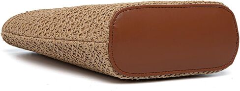 حقيبة يد صغيرة من الخيزران بمقبض من الخيزران، محفظة صيفية للشاطئ للنساء، حقائب يد بمقبض علوي للعطلات in Kuwait