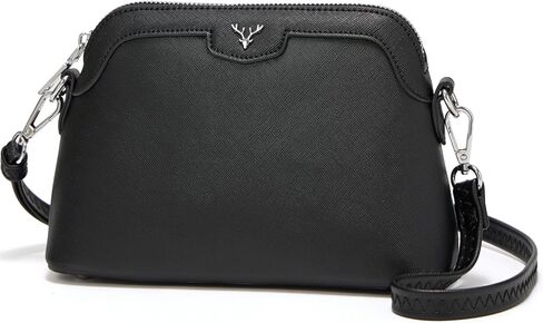 Women Crossbody Bag Vegan Leather Crossbody Purse Shoulder Handbags for Women with Card Slots & Adjustable Shoulder Strap in Saudi Arabia