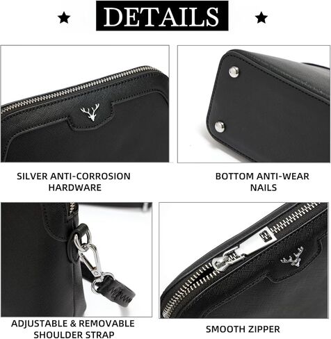 Women Crossbody Bag Vegan Leather Crossbody Purse Shoulder Handbags for Women with Card Slots & Adjustable Shoulder Strap in Saudi Arabia