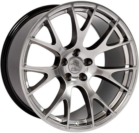 إطارات OE Wheels DG15 مقاس 20 بوصة تناسب طراز Hellcat 5x115 20x9 أسود لامع - هولاندر 2528 (1) in Saudi Arabia