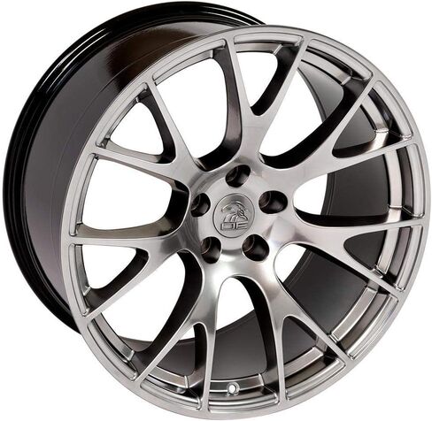 إطارات OE Wheels DG15 مقاس 20 بوصة تناسب طراز Hellcat 5x115 20x9 أسود لامع - هولاندر 2528 (1) in Saudi Arabia