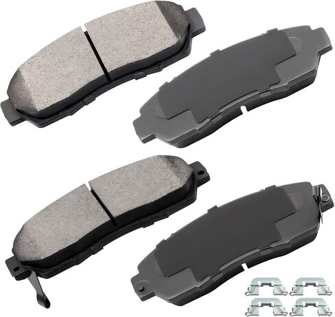 Front Rear Ceramic Brake Pads Kits 8pcs fit for 2001-2003 for Toyota Highlander in Saudi Arabia