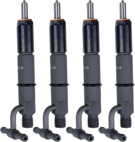 6204-11-3500 4 Pcs Fuel Injector 6204113500 Compatible With Komatsu 4D95 4D95L S4D95LE-3 S6D102E-1 Engine PC60-6 PW98MR-6 WA100M-5 WA70-5 WA80-5 WA90-5 in Kuwait