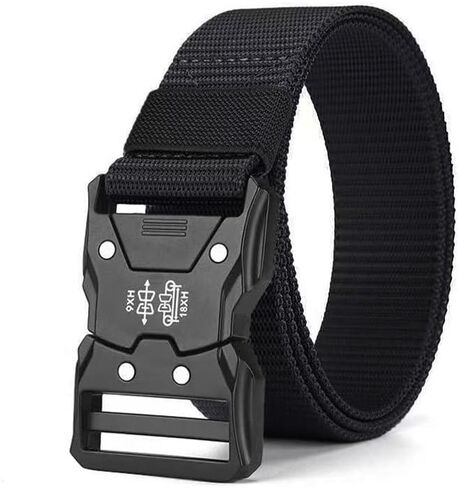 Military Style Tactical Belts for Men, Quick-Release Metal Buckle with Molle Key Ring Holder in Saudi Arabia