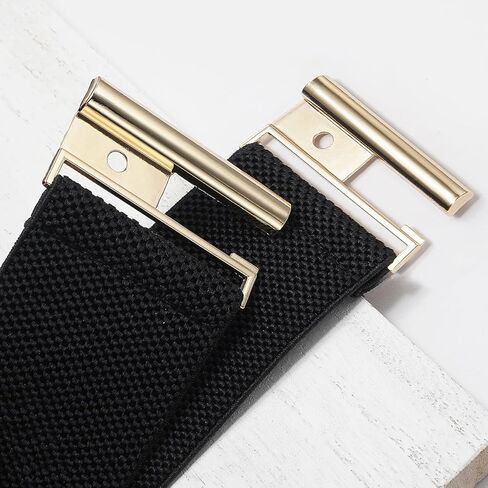 Glamorstar Stretchy Belt for Women Wide Elastic Waist Belt for Dresses in Kuwait