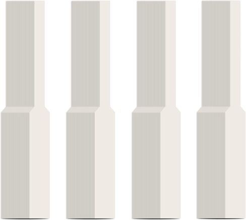 100 Pack Perfume Tester Strips, Disposable Fragrance Paper with Strong Absorbent, Fragrance Blotter Scent Strips for Essential Oils (100, White) in Kuwait