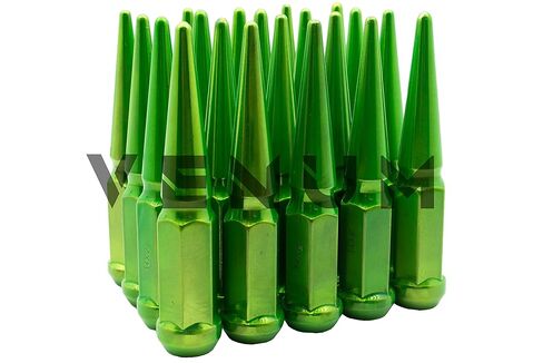 20 قطعة M14x1.5 صواميل عروة خضراء ليمونية كاندي - مطلية بالمسحوق - بطول 4.5 بوصة متوافقة مع دودج تشارجر SRT SXT 2009-2020 تشالنجر SRT ديمون + المزيد من عجلات ما بعد البيع in Kuwait