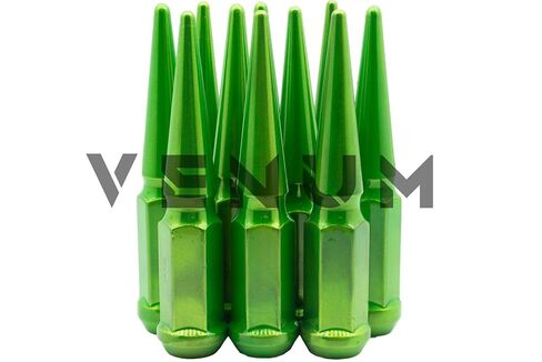 20 قطعة M14x1.5 صواميل عروة خضراء ليمونية كاندي - مطلية بالمسحوق - بطول 4.5 بوصة متوافقة مع دودج تشارجر SRT SXT 2009-2020 تشالنجر SRT ديمون + المزيد من عجلات ما بعد البيع in Kuwait