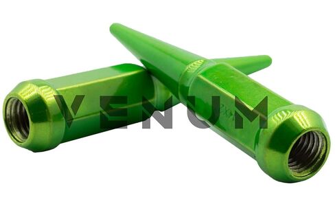 20 قطعة M14x1.5 صواميل عروة خضراء ليمونية كاندي - مطلية بالمسحوق - بطول 4.5 بوصة متوافقة مع دودج تشارجر SRT SXT 2009-2020 تشالنجر SRT ديمون + المزيد من عجلات ما بعد البيع in Kuwait