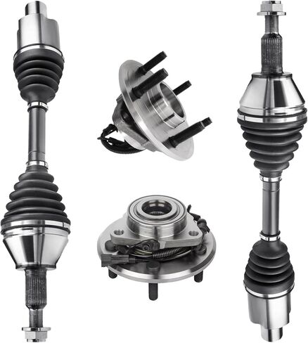 [نماذج الدفع الرباعي] محور السيرة الذاتية للسائق والراكب ومجموعة محور العجلة الأمامية متوافقة مع 2012 2013 2014 2015 2016 2017 2018 Dodge Ram 1500، 2019 2020 Ram 1500 Classic Assembly in Kuwait