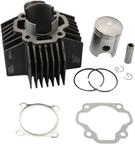 52mm Cylinder Kit Piston Kit Cylinder Gasket 2R4-11311-00 Compatible With YB100 in Kuwait