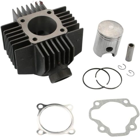 52mm Cylinder Kit Piston Kit Cylinder Gasket 2R4-11311-00 Compatible With YB100 in Kuwait