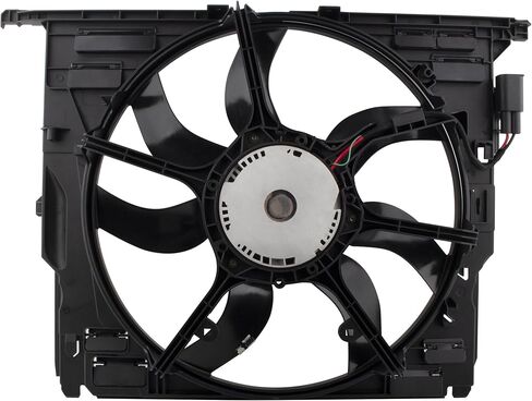 مجموعة مروحة تبريد الرادياتير BOXI مناسبة لسيارات BMW 528i 530i 535i xDrive 640i xDrive 740i 740Li xDrive F01 F02 F06 F10 F11 F12 2009-2015 3.0L l6 17428509741 17427599493 17427802943 in Saudi Arabia