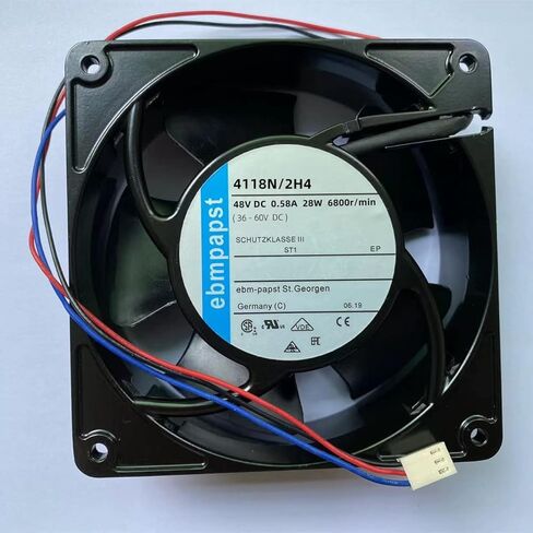 لـ 4118N/2H4 48V 0.58A 28W 12CM مروحة تبريد 3 أسلاك in Saudi Arabia