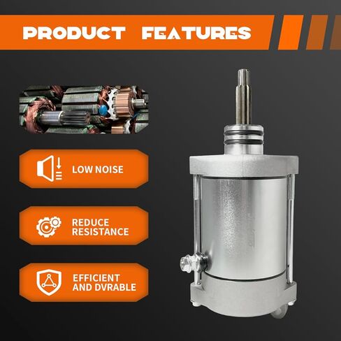 Starter Motor for Polaris Ranger 900 1000 XP Crew 2013-2021, RZR XP 900 1000 Turbo S PRO XP, General 1000 XP 4 | Replace OEM 4014037 4014548 (4014548) in Saudi Arabia